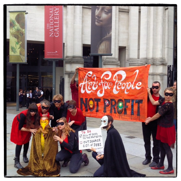 Outside the National Gallery - photo by Kristian Buus