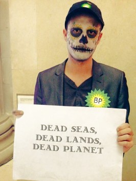 BP = death. Photo by Diana More.