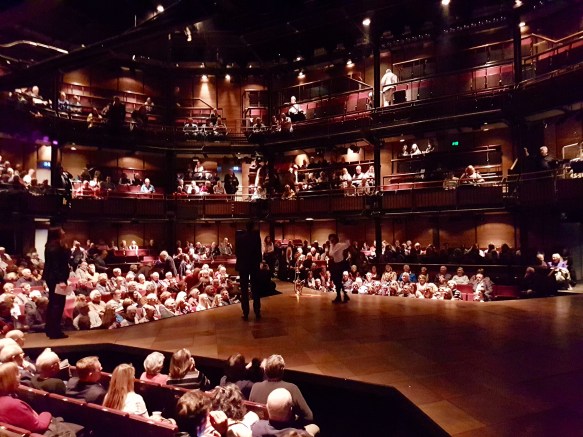 Shakespeare invades wide shot