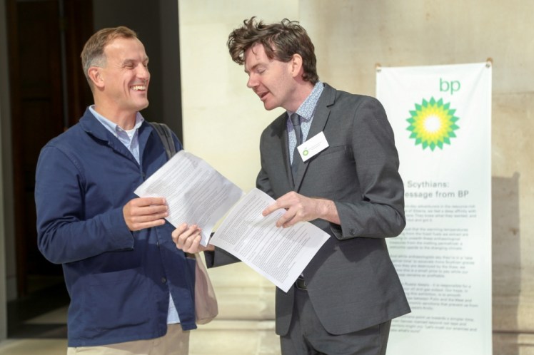 Some people quickly get the joke. Photo by Diana More