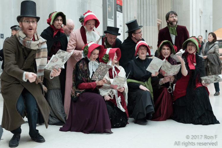 Carol singers by Ron F