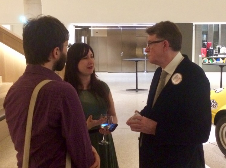 We corner Manelson in the Design Museum