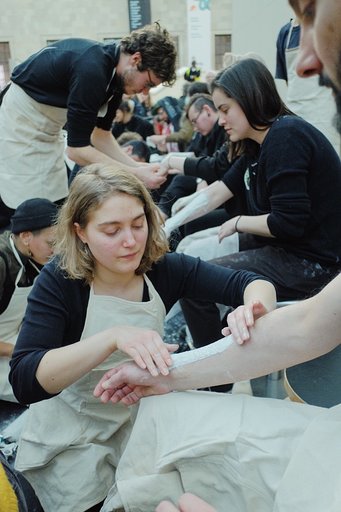 Monument casting by Amy Scaife
