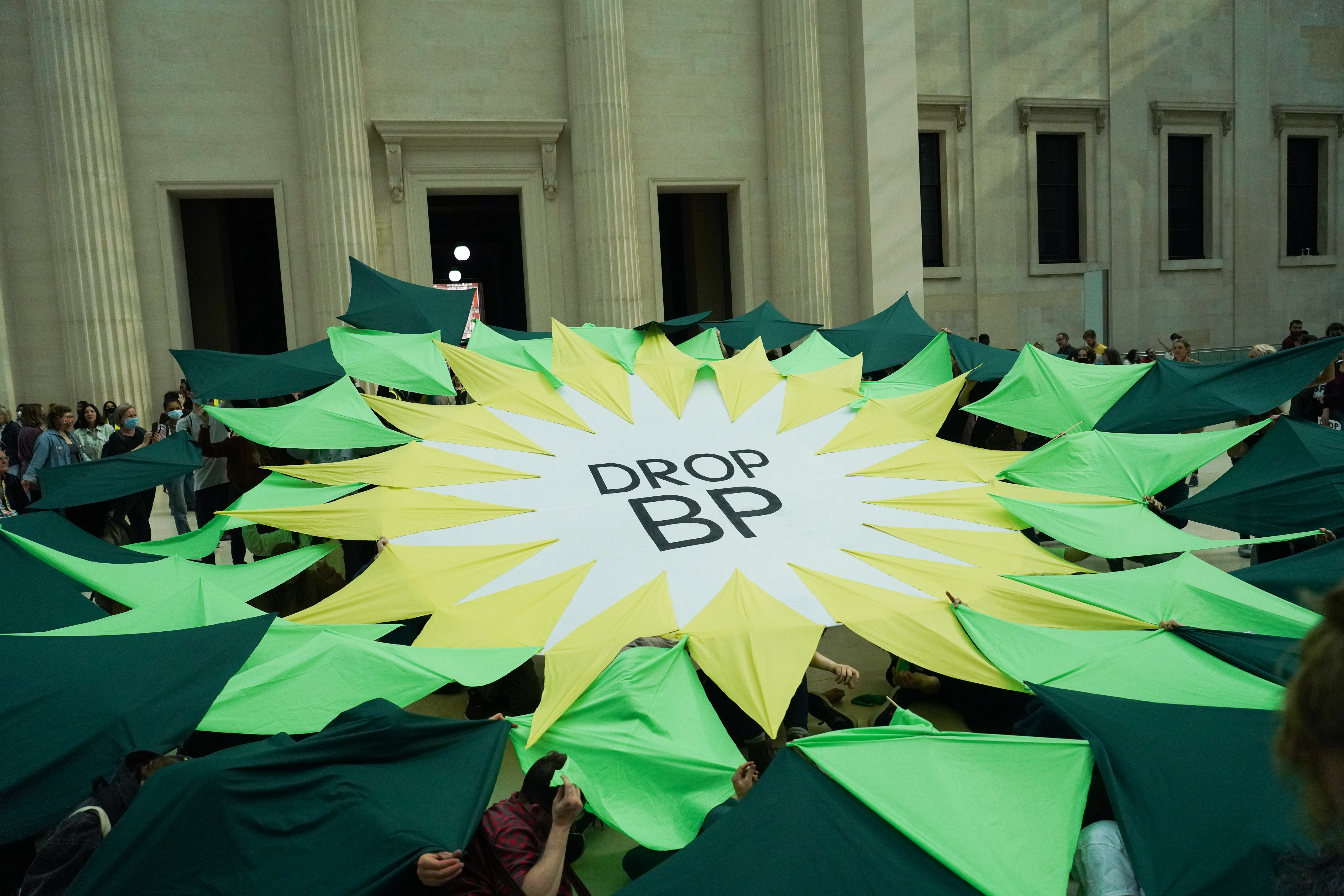 Mass BP action at British Museum ends with creative occupation of four ...